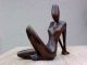 Vintage Werkstatte Hagenauer Wood Sculpture Of African Woman Art Deco photo 3
