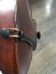Old Antique Full Size Violin Labeled Francois Richard For Restoration With Case String photo 5