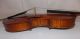 Antique Ludwig Koschat 1911 Stradivarius Copy Violin W Bow 4/4 String photo 6