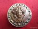 2968 – Head Of Minerva - Athena Surrounded By Olive Branches Antique Large Button Buttons photo 4