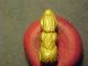 Sassanian Gold Amulet (squatting Figure) Circa 400 - 700 Ad. Near Eastern photo 2