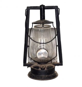 Lantern Dietz Buckeye Dash Kerosene Oil Barn Railroad Tubular Antique 1900 photo