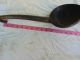 Antique Primitive Treenware Carved Wooden Ladle 16in Very Old Carving Primitives photo 1