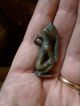 African Tribal Dogon Pendant Metal Bronze Mali Not Gold Weight Other African Antiques photo 4