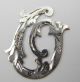 Nos Antique 1900s Silver Letters Initals Others Styles Available Layby Ava Sterling Silver (.925) photo 4