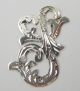 Nos Antique 1900s Silver Letters Initals Others Styles Available Layby Ava Sterling Silver (.925) photo 6
