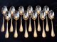 Christofle Malmaison 12 Coffee Spoons / 12 Cuillers à Café 13,  5cm Brilliant Flatware & Silverware photo 1