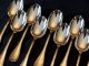 Christofle Malmaison 12 Coffee Spoons / 12 Cuillers à Café 13,  5cm Brilliant Flatware & Silverware photo 3