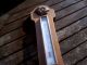 Lovely Old Wooden Wall Deco Barometer Very Big One Other Antique Science Equip photo 3