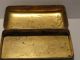 Very Fine Antique / Vintage Japanese Mixed Metal Box Hen Rooster Brass Bronze Boxes photo 1