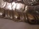 19th Cent.  Hallmarked Silver Tray With Angels Platters & Trays photo 2