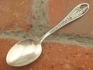 Vintage Hearst Castle San Simeon California Sterling 925 Souvenir Spoon (11.  3g) photo