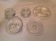 (5) Old Apothecary Clear Round Glass Jar Repalcement Lid/stopper Various Bottles & Jars photo 9