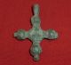 Large 38mm Viking Ancient Cross / Amulet / Pendant Circa 700 - 800 Ad - 1788 Scandinavian photo 1