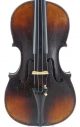 Fine,  Antique 100 Year Old Italian School Violin 4/4 String photo 1