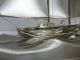 The Sailboat Of Silver985 Of The Most Wonderful Japan.  2masts.  Takehiko ' S Work. Other Antique Sterling Silver photo 5
