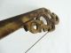Old Borneo Textile Hanger Naga People - Hand Carved Wood Large Size 157 Cm Pacific Islands & Oceania photo 7