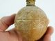 Vintage Papuan Incised Lime Gourd With Orchid Stem Stopper Png Papua Guinea Pacific Islands & Oceania photo 4