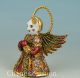 Lovely Asian Chinese Old Cloisonne Hand Carved Angel Statue Pendant Decorative Other Antique Chinese Statues photo 3