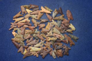 110 Common Algeria Found Tidikelt Projectile Points/tools (many With Tip Break) photo