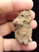 Teotihuacan Clay Pre Columbian Idol Head Pendant Bead Mexico Mayan Artifacts 3 The Americas photo 1