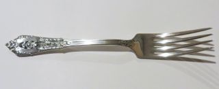Wallace Sterling Rose Point Dinner Fork 7 