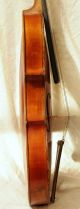 Antique Italian Labelled Violin Giuseppe Guadagnini Parmae 1803 Baroque Neck String photo 3