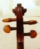 Antique Italian Labelled Violin Giuseppe Guadagnini Parmae 1803 Baroque Neck String photo 4