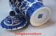 Exquisite Chinese Blue And White Porcelain Hand Painted Flower Jar Pots photo 6