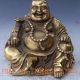 Ingenious Chinese Brass Handwork Statues - - Maitreya Other Antique Chinese Statues photo 1