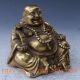 Ingenious Chinese Brass Handwork Statues - - Maitreya Other Antique Chinese Statues photo 2