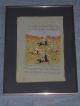 Antique Islamic Manuscript Hand Painted Page Persian Arabic Polo Players Middle Eastern photo 4