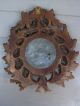 R2 Brienz Antique Black Forest Carved Barometer 1890´s - 1900´s German Barometers photo 4