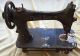 Antique Treadle Sewing Machine Head National Two Spool Old Cast Iron 1913 Pat. Sewing Machines photo 2