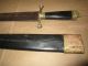 Civil War Era Side Knife And Leather Scabbard - Brass Fittings The Americas photo 7