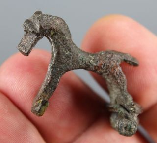 Horse,  Bronze,  Fibula,  Roman Imperial,  2.  - 3.  Century A.  D. photo