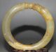 Ancient Chinese Hetian Jade Bangle Carved Jade Bracelet Bracelets photo 3