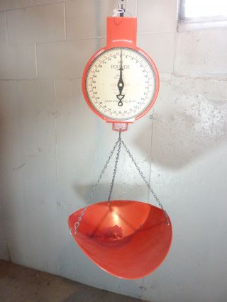 Hanging General Store Produce Dial Scale American Family 60 Pound Capacity photo