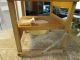 Vintage Childs Wood Potty Training Folding Chair All Parts There & Post-1950 photo 5