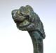 Roman Bronze Zoomorphic Bracelet Lion ' S Heads Greek photo 2