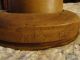 Antique Millinery Wood Hat Block Mold Brim 1800 ' S Signed Industrial Molds photo 1