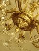 8 Light Cherubs Figures Chandelier Gold Bronze Vintage Lamp Old Ancient Brass Chandeliers, Fixtures, Sconces photo 8