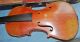 Antique Conservatory German Violin Bow & Case Antonius Stradivarius Anno 1730 String photo 1