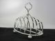 Antique Atkin Brothers & Liverpool Goldsmith Co.  Silver Plate 6 Slice Toast Rack Other Antique Silverplate photo 1