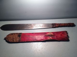 African Masai Sword Weapon Blade Knife photo