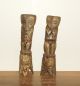 And Old Mid 20th Century Statues - Couple - From Tanzania Sculptures & Statues photo 1