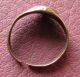 Authentic Ancient Artifact Unidentified Bronze Ring Sz: 3 3/4 Us 14.  5mm 11767 Roman photo 4