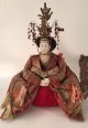Antique Japanese Meiji Hina Emperor & Empress Dolls Dolls photo 1