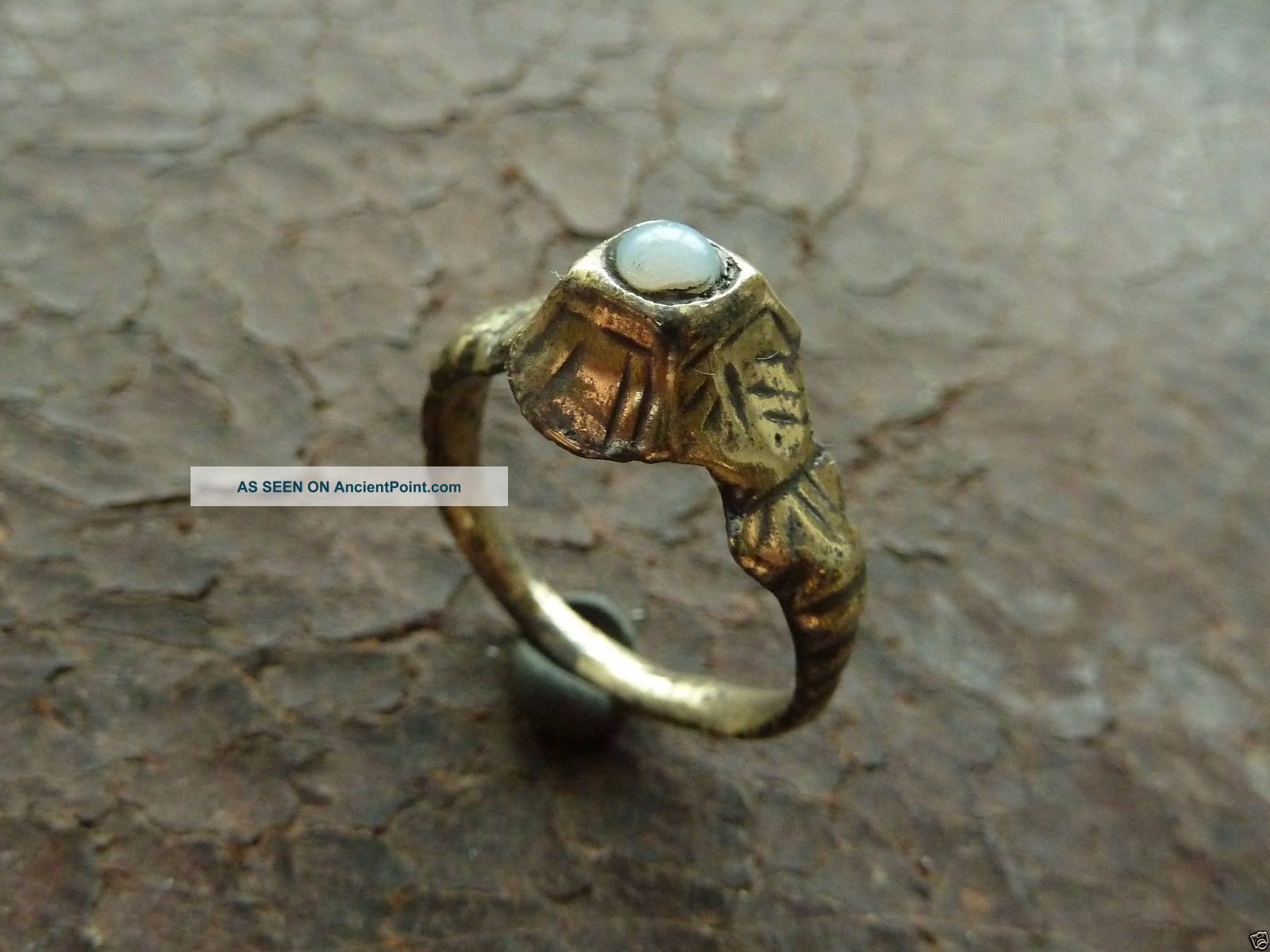 Medieval Bronze Polished Ring (b886) Other Antiquities photo