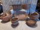 Antique Miniature Basket Split Oak Old Fruit Basket Hand Made Primitive 1 Primitives photo 10